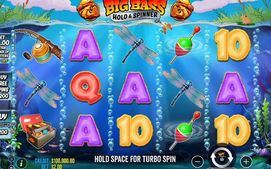 Big Bass – Hold & Spinner